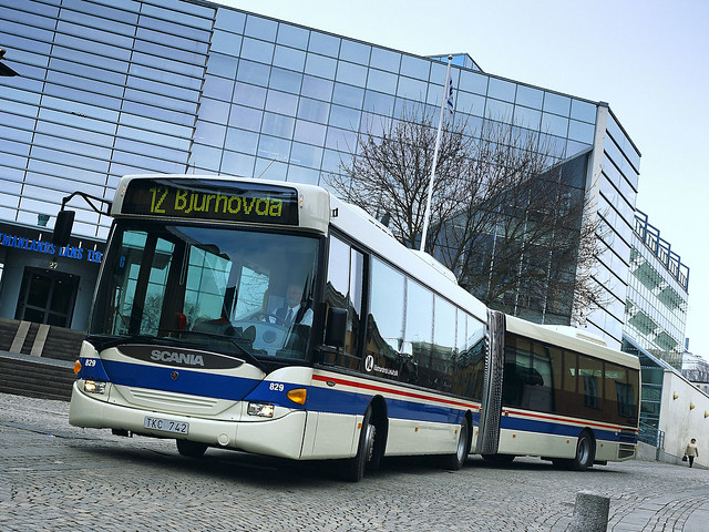 Городской автобус Scania OmniLink Articulated. 2003 – 2006 годы