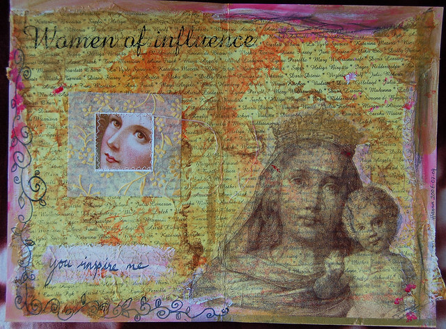 Tip-in Pages with the theme Women of influence by iHanna #tipinpage
