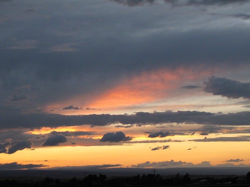 sunset sky clouds colorado dusk montrosecolorado