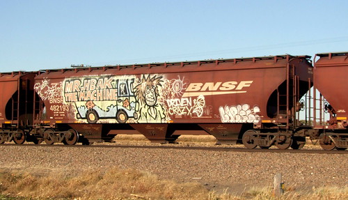 graffiti bnsf coveredhopper hbak bnsf482193
