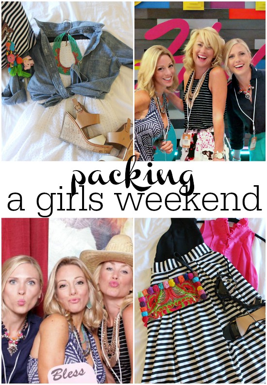 Hi Sugarplum | Packing for a Girls Weekend