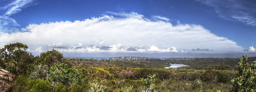 clouds storm panorama hdr manlydam
