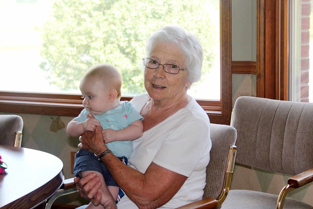 Finn and Grandma Milly
