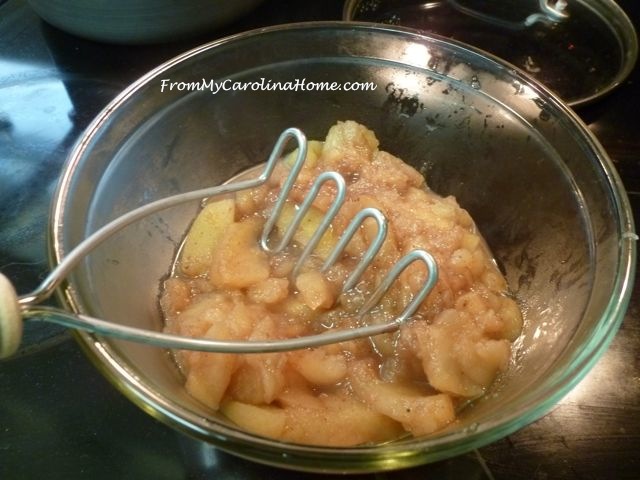Honey Crisp Applesauce at From My Carolina Home