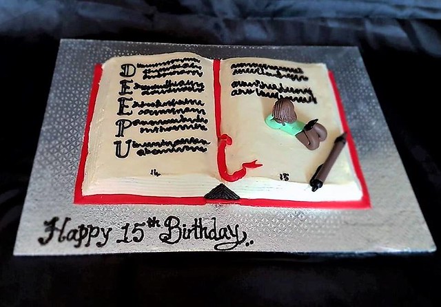 An Open Book Cake from Cake Diva By Preethi
