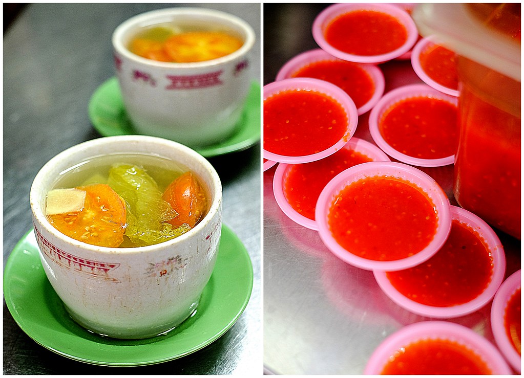 Lian He Ben Ji Claypot Rice: salted vegetable pork rib soup