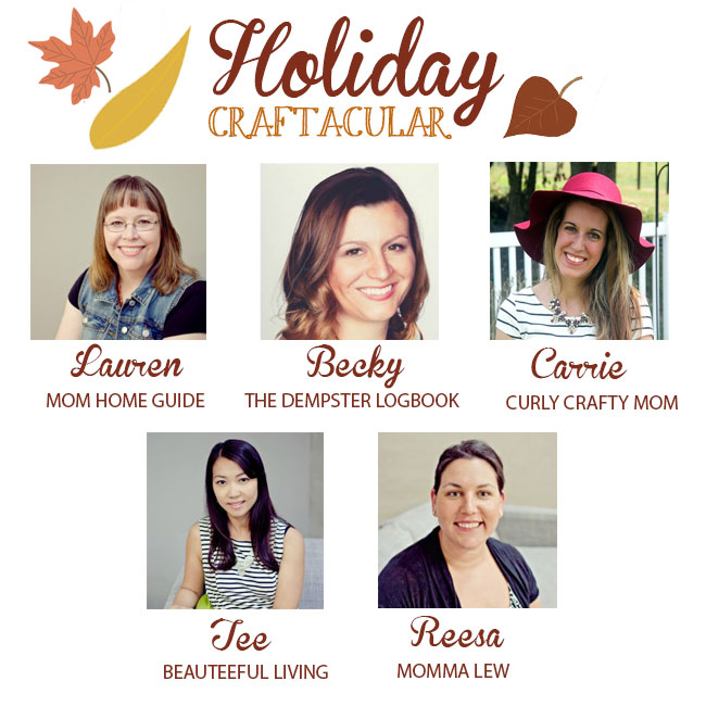 Holiday Craftacular link up for fall inspiration!