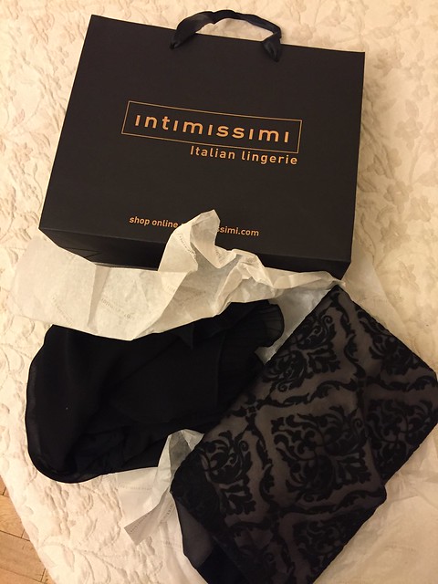 Clothes from Intimissimi, Prague
