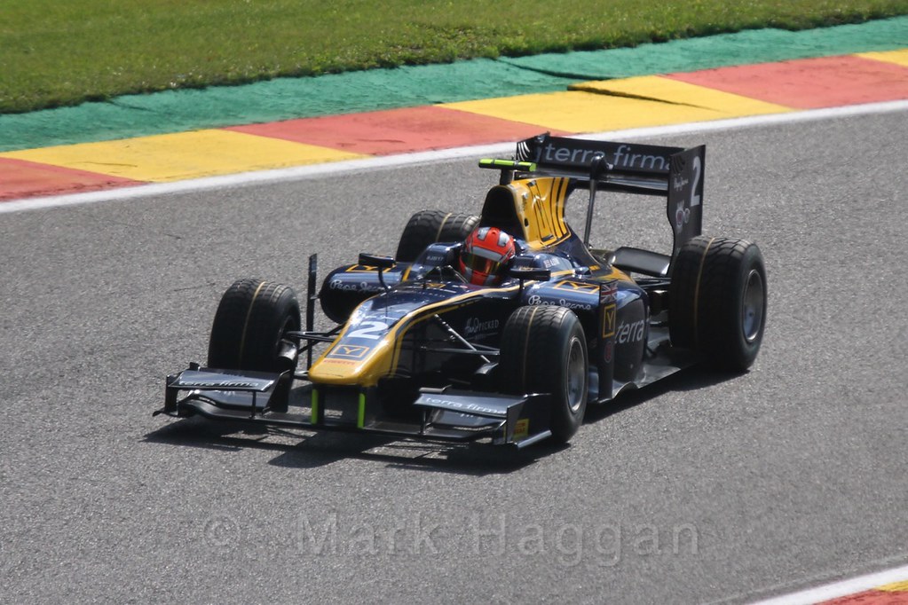 GP2 Qualifying at the 2015 Belgium Grand Prix
