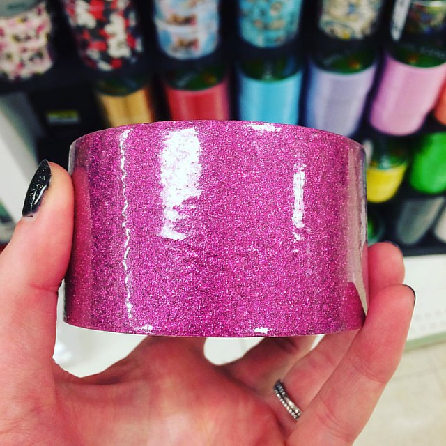 Mmmm, glitter duct tape 💕💖✨