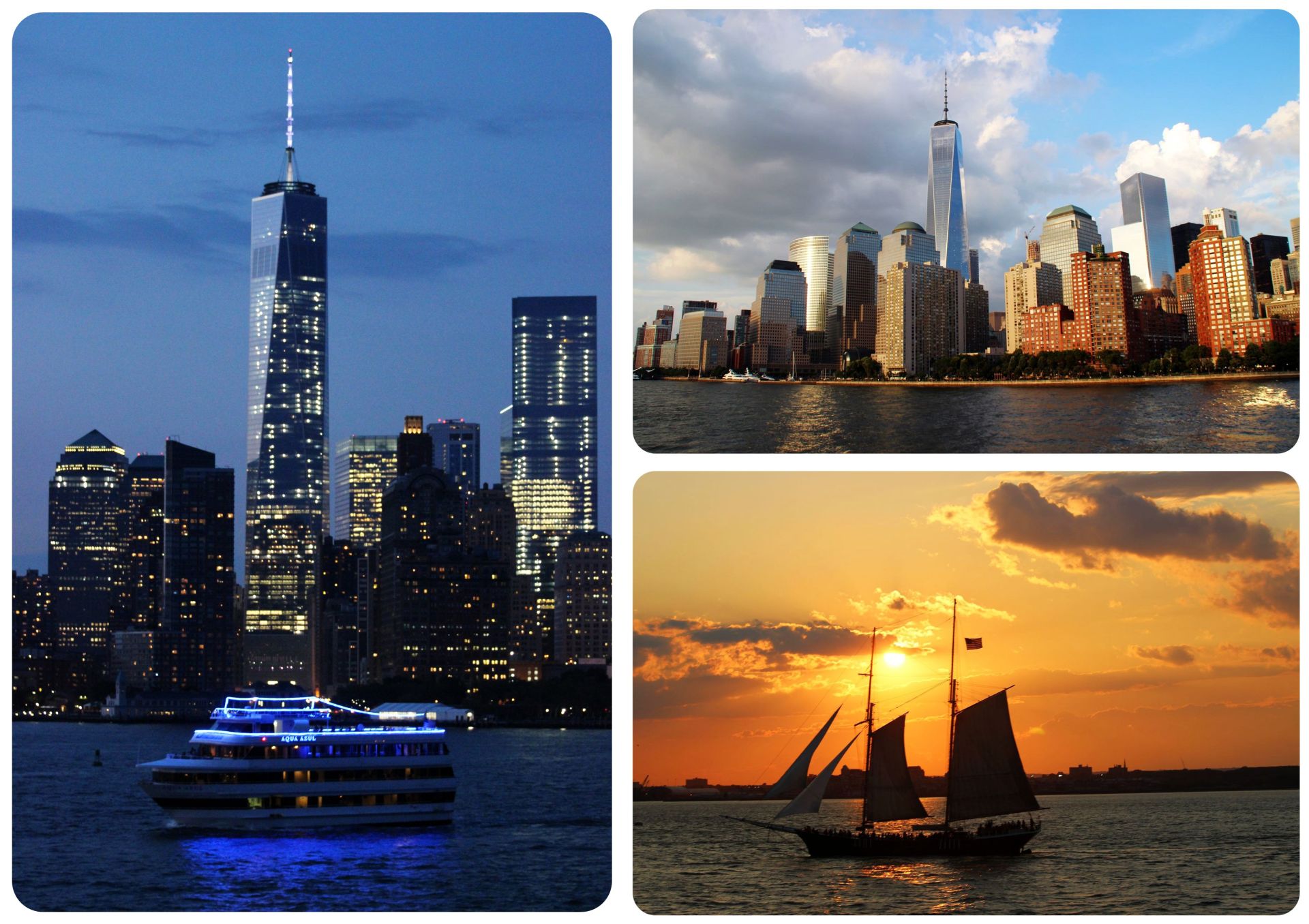 New York Staten Island Ferry Views