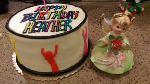 Birthday Cake and Birthday Angel