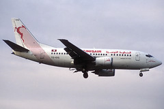 Tunisair B737-5H3 TS-IOG BCN 10/12/1995