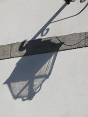 Shadow cast on wall - Photo of Saint-Tugdual