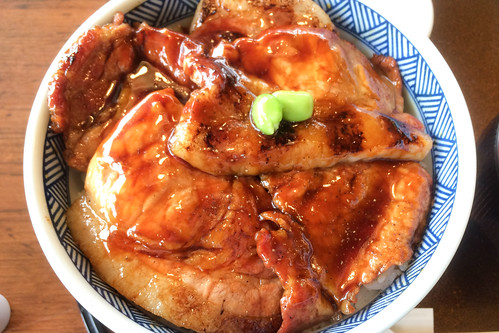 food hokkaido snap pork donburi shiranuka koitoi