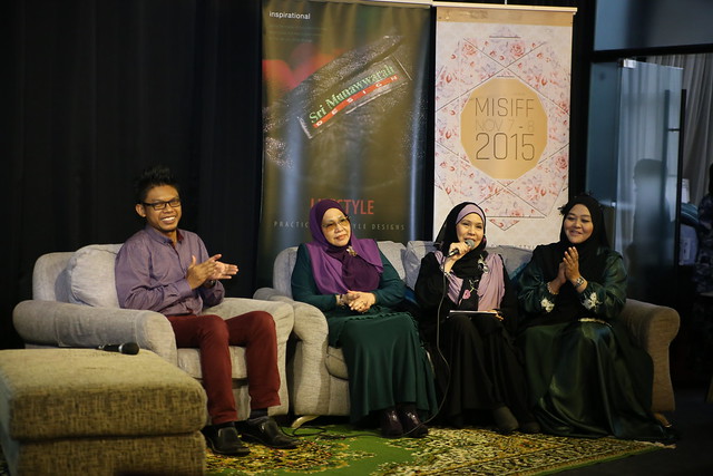 Encik Rizman, Pengasas Moslema In Style, Dato' Tuan Hasnah Tuan Yusoff Pengasas Sri Muwarrah Design, Puan Haslina Mohd Ali, dan Puan Emy Yuzliza