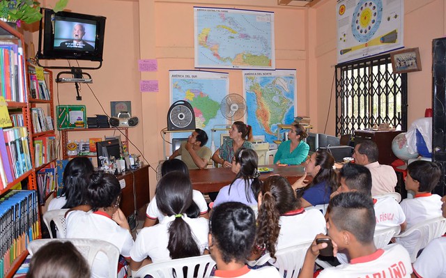 Proyecto Amor fue presentado a estudiantes de la Unidad Educativa Delberth Velásquez
