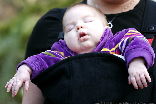 julia asleep in the baby bjorn    MG 2042