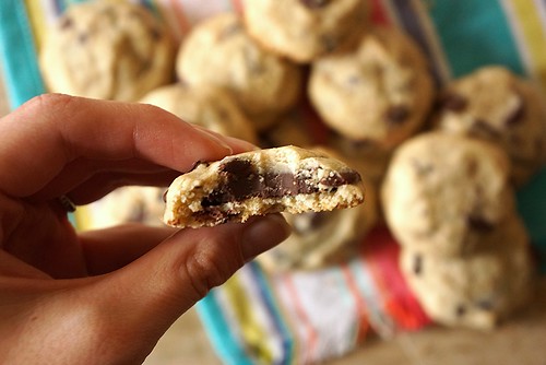 surprise chocolate chip cookie