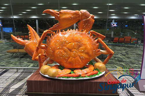 Chilli Crab en el aeropuerto de Changi