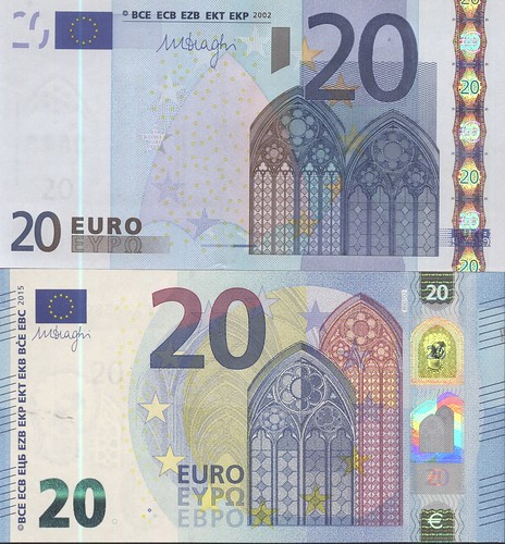 Billete 20 Euros 2015