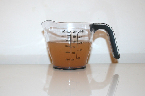 10 - Zutat Apfelsaft / Ingredient apple juice