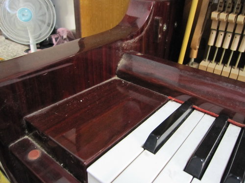 宜蘭客戶受託整理琴