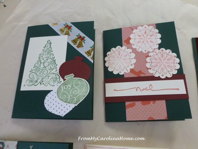 Stamping Christmas | From My Carolina Home