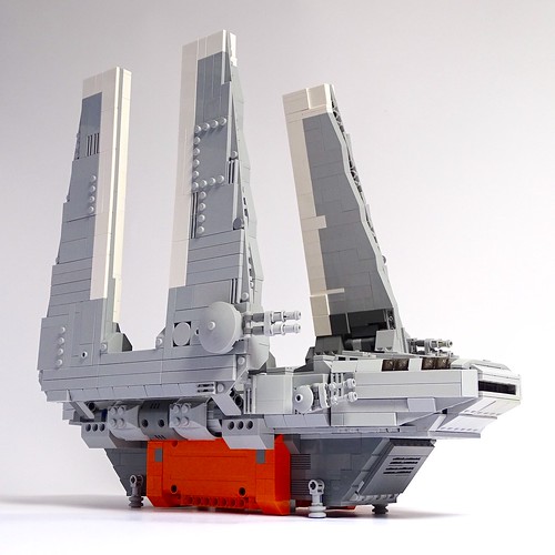 Improved LEGO version of Imperial Cargo Shuttle SW 0608