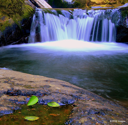 sweet creek falls water waterfall outdoor landscape stream leaves longexposure canon eos 7d