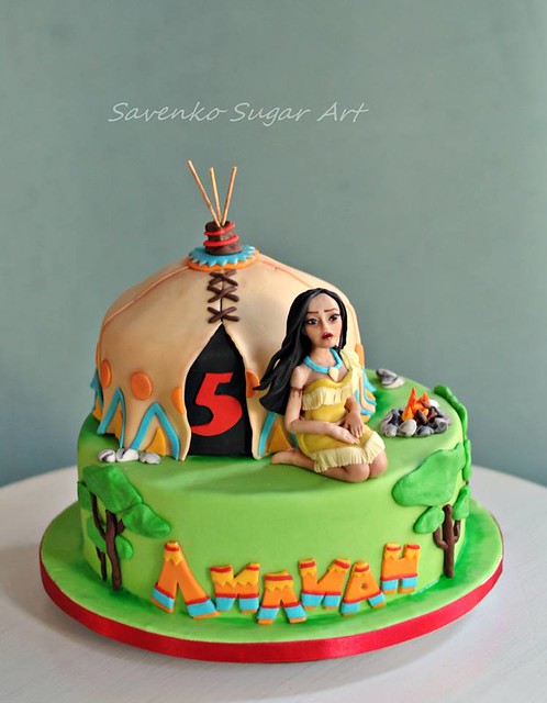 Cake by Savenko sugar art
