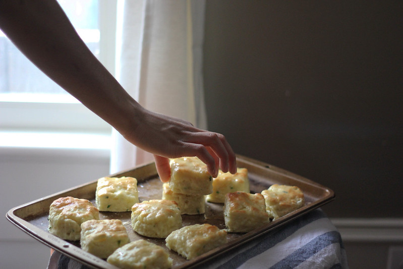 Sour Cream and Onion Biscuits | Southern Soufflé