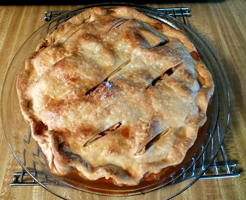 fresh apple pie