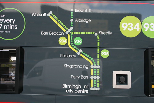 934/935/936 Route Map