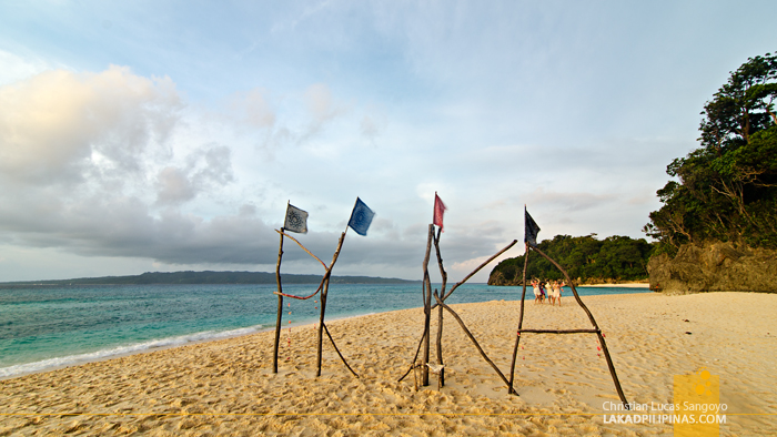 Puka Beach Sign Boracay
