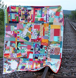 Srappy Improv Quilt