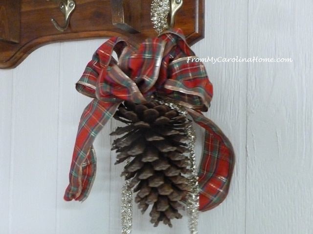 Pine Cone Hanger at From My Carolina Home