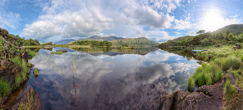 road park county morning trees ireland ladies summer vacation sky irish plants sun mountain holiday mountains tourism nature water field grass clouds reflections lens landscape boats island photography drive countryside site nikon europe lough day photographer mt view angle cloudy outdoor pano famous hill wide lakes scenic gap visit location tourist panoramic calm kerry muckross glen ring upper national valley killarney sight nikkor grassland gareth mts industries grassy foothill wray strabane n71 d810 of 1424mm