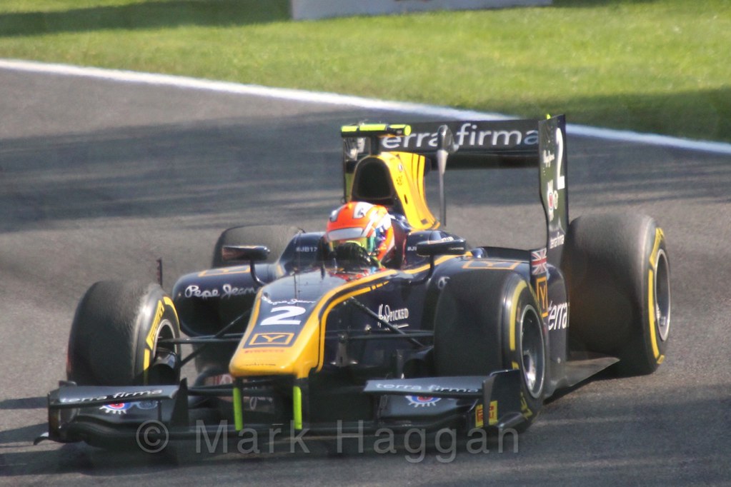 The GP2 Feature Race at the 2015 Belgium Grand Prix