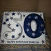 50th number birthday cake
