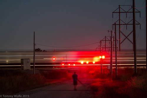 railroad train crossing ghost fast trains transcontinental transcon