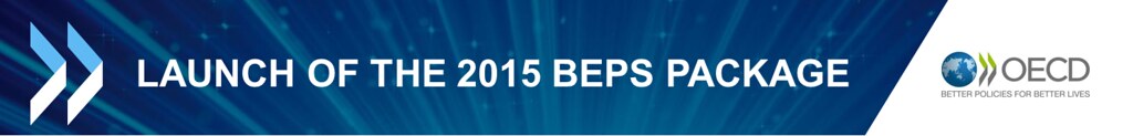 Webcast #8: Launch of the 2015 BEPS Package