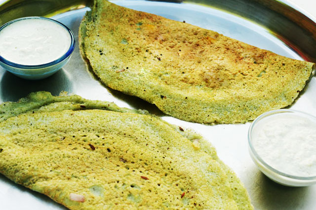 Andhra Pesarattu/ Moong Dhal Dosa Recipe - Step10
