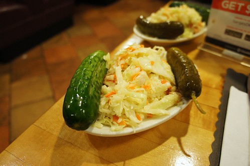Cole Slaw and Pickles