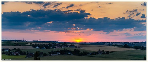 sunset france allier auvergne panoramique massifcentral saintpourçainsursioule breux canoneos100d canonefs18135isstm soleillevantoucouchant