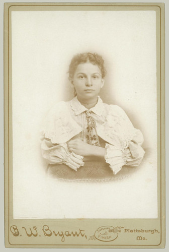 Cabinet Card woman