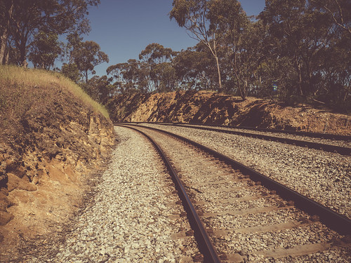 adelaide southaustralia sa australia rail railway rails walk view photo photography edit lightroom effect vintage retro olympusem10 olympus olympusomd
