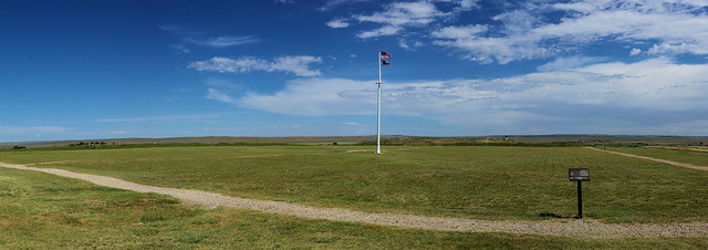 Fort Fetterman parade ground, near Douglas, Wyoming, July 10, 2010