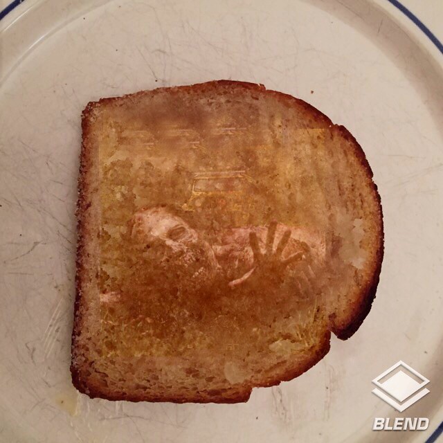 Daily create: creepy toast