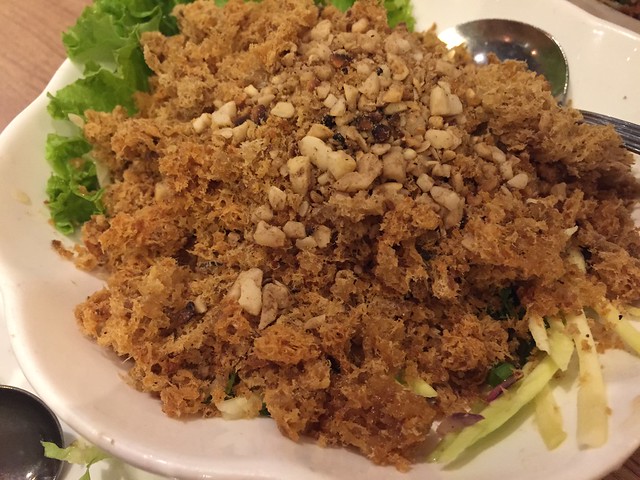 Crispy cat fish salad, The Tamarind